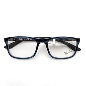 Ray Ban ORX8908 Crystal Blue 5719 53 Unisex Rectangle Eyeglasses